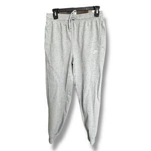 Nike Men's Elastic Jogger Pants Gray Size Small